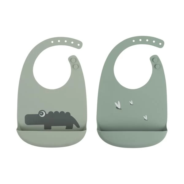 Done By Deer Croco Slab Green 2 Stuks 3 Done By Deer Croco Slab Green 2 Stuks