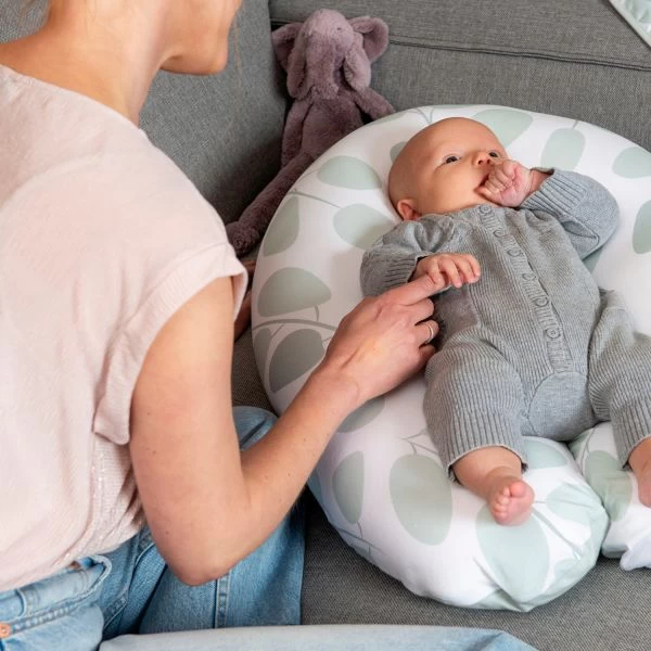 Doomoo Buddy Leaves Voedingskussen Aqua Green 6 Doomoo Buddy Leaves Voedingskussen Aqua Green - Afbeelding 4