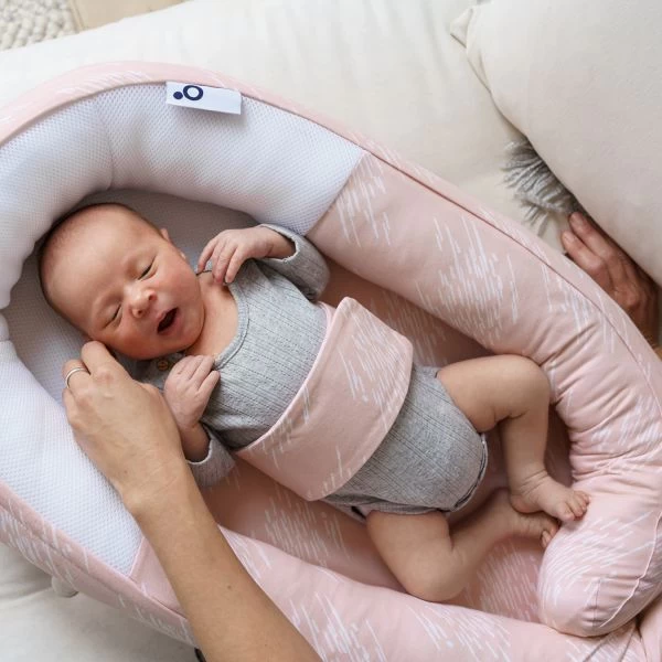 Doomoo Cocoon Misty Babynestje Pink 6 Doomoo Cocoon Misty Babynestje Pink - Afbeelding 4