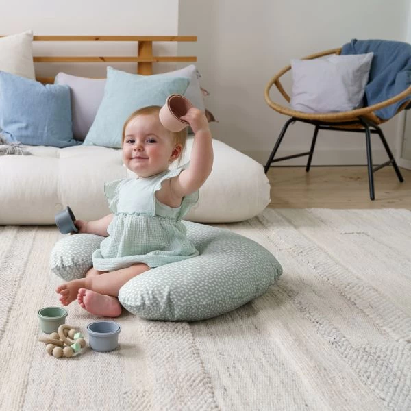 Doomoo Softy Cloudy Voedingskussen Kaki 4 Doomoo Softy Cloudy Voedingskussen Kaki - Afbeelding 2