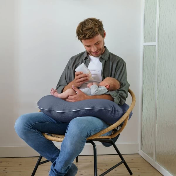 Doomoo Softy Tetra Voedingskussen Jersey Green 7 Doomoo Softy Tetra Voedingskussen Jersey Green - Afbeelding 5