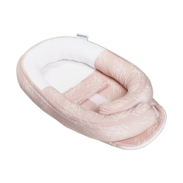 Doomoo Cocoon Misty Babynestje Pink 4 Doomoo Cocoon Misty Babynestje Pink - Afbeelding 2