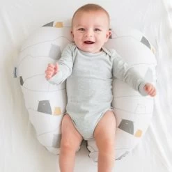 Doomoo Softy Bear Voedingskussen Grey -Kinderproducten doomoo softy bear voedingskussen grey 2 d58b