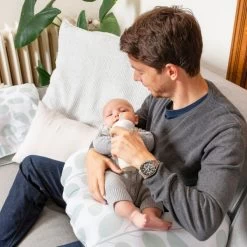 Doomoo Softy Leaves Voedingkussen Aqua Green -Kinderproducten doomoo softy leaves voedingkussen aqua green 2 45c1