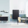 Europe Baby Evy Babykamer Zwart | Commode + Kast -Kinderproducten europe baby evy babykamer zwart commode kast 2 1 b2c6