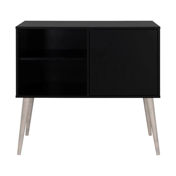 Europe Baby Evy Babykamer Zwart | Commode + Kast 6 Europe Baby Evy Babykamer Zwart | Commode + Kast - Afbeelding 4