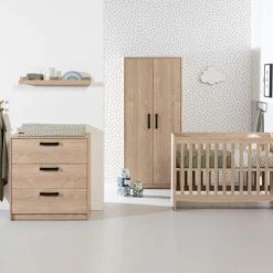 Europe Baby Nova Commode Eiken -Kinderproducten europe baby nova commode eiken 4 eb4f