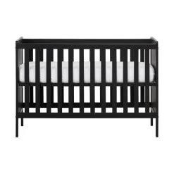 Europe Baby Ralph Babykamer Zwart | Bed 60 X 120 Cm + Commode -Kinderproducten europe baby ralph ii babybed mat zwart 60 x 120 cm 3 3 1 ee5a