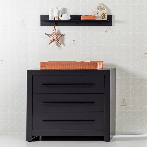 Europe Baby Vittoria III Commode Zwart 6 Europe Baby Vittoria III Commode Zwart - Afbeelding 4