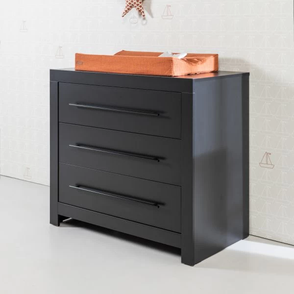 Europe Baby Vittoria III Commode Zwart 5 Europe Baby Vittoria III Commode Zwart - Afbeelding 3