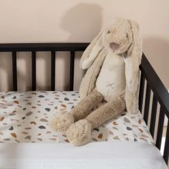 Kidsmill Boutique Babykamer Zwart / Bras | Bed 60 X 120 Cm + Commode -Kinderproducten evy ledikant detail sfeer 1 ed8e