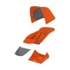 Greentom Upp Reversible Seat Set Orange -Kinderproducten greentom 2017 pet fabricset reversible orange footrest 8145