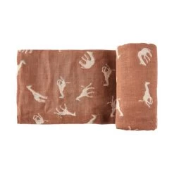 HappyBear Savanna Hydrofiel Luier 120 X 120 Cm