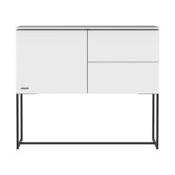 Kidsmill Modular Babykamer Wit -Kinderproducten intense commode 1d2l zwart frame top wit wit 7 5e72