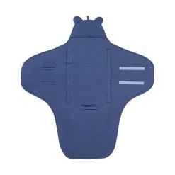 Jollein Basic Stripe Wikkeldeken Jeans Blue