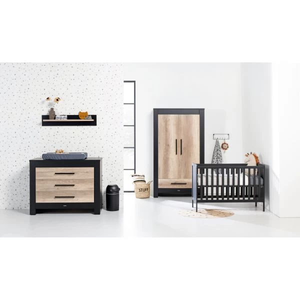 Kidsmill Long Island / Ralph Babykamer | Bed 60 X 120 Cm + Commode - Afbeelding 4