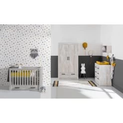 Kidsmill Sem Nautic Babybed Met Lade Grijs 60 X 120 Cm -Kinderproducten kidsmill sem nautic babykamer grijs bed 70 x 140 cm commode kast 6 1 f459
