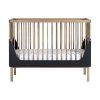 Kidsmill Sepp Babybed Antraciet / Beuken 70 X 140 Cm