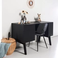Kidsmill Sixties Bureau Zwart -Kinderproducten kidsmill sixties bureau zwart 5f9d
