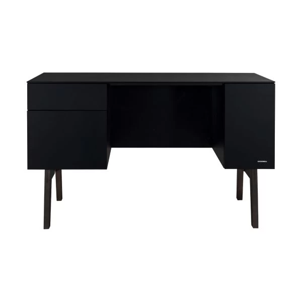 Kidsmill Sixties Bureau Zwart Mat / Walnoot 3 Kidsmill Sixties Bureau Zwart Mat / Walnoot