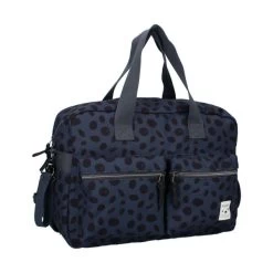 Kidzroom Care Keypiece Luiertas Navy -Kinderproducten kidzroom bows luiertas care keypiece navy 2 27f7