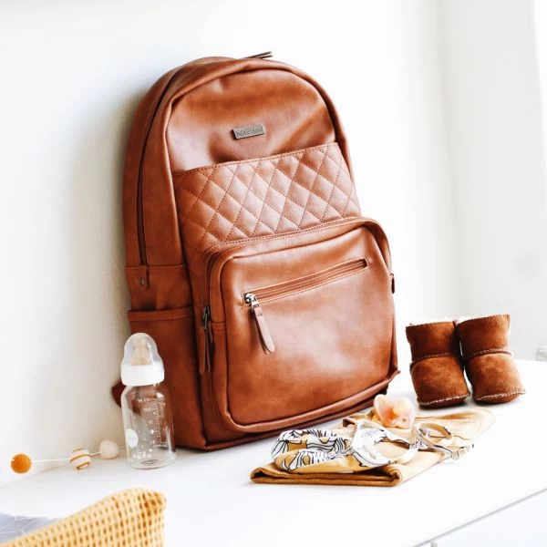 Kidzroom Popular Luiertas Rugzak Brown 4 Kidzroom Popular Luiertas Rugzak Brown - Afbeelding 2