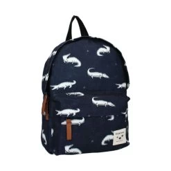 Kidzroom Wondering Wild Rugtas Navy -Kinderproducten kidzroom wondering wild rugtas blue 4 5741