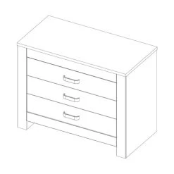 Kidsmill Long Island Commode Wit -Kinderproducten knipsel costa chest 824f