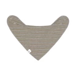 Laessig Triangle / Striped Bandana Blue / Grey -Kinderproducten laessig dots triangle bandana blue striped grey 1 8b73