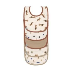 Laessig Little Mateys Slabbetjes Royal Blue 5 Stuks