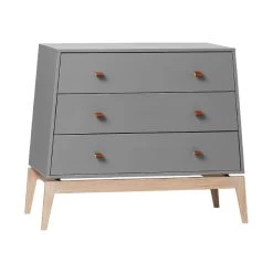 Leander Luna Commode Grey / Oak