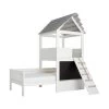 LIFETIME Kidsrooms Play Tower Hutbed Luxe Wit Gelakt -Kinderproducten life time play tower hutbed luxe wit gelakt 3969