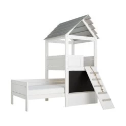 LIFETIME Kidsrooms Play Tower Hutbed Wit Gelakt