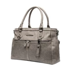 Little Company Monaco Braided Luiertas Taupe -Kinderproducten little company monaco braided luiertas taupe 1 4ed0