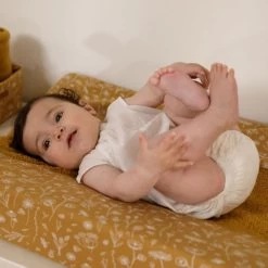 Little Dutch Wild Flowers Aankleedkussenhoes Ochre -Kinderproducten little dutch wild flower aankleedkussenhoes ochre e41e