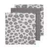 Meyco Panter Swaddle Neutral / Uni Grijs 3 Stuks -Kinderproducten meyco panter swaddle neutral uni grijs 3 stuks b458