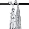Meyco Zebra / Cheetah Swaddle Black 2 Stuks -Kinderproducten meyco zebra cheetah swaddle black 2 stuks 34b4