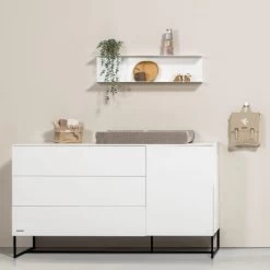 Kidsmill Modular 2 Commode XL Mat Wit -Kinderproducten modular wit commode e915