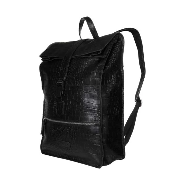 Mozz Bags Wild Ones Gobi Rugzak Croco Black 4 Mozz Bags Wild Ones Gobi Rugzak Croco Black - Afbeelding 2