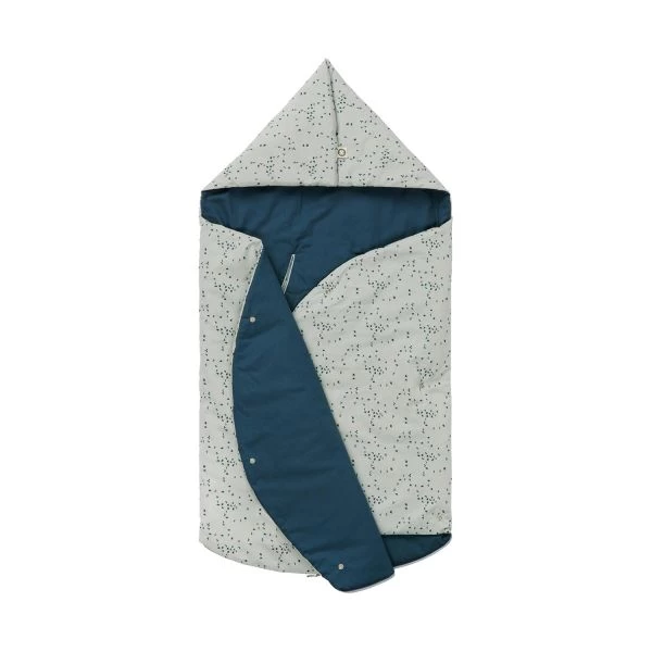 Noppies Botanical Voetenzak Puritan Gray 4 Noppies Botanical Voetenzak Puritan Gray - Afbeelding 2