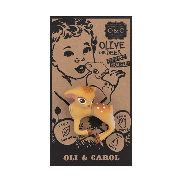 Oli & Carol Olive The Deer Armband 6 Oli & Carol Olive The Deer Armband - Afbeelding 4