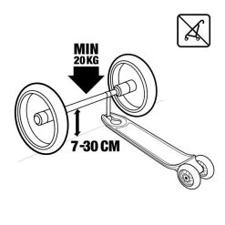 Prepello Extra Koppelstuk -Kinderproducten prepello meerijdplankje black 3 26fb