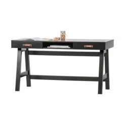 Woood Dian Bureau Grenen Diep Zwart -Kinderproducten product large 8714713115532 2 2893