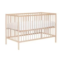 Puck Raw Babybed Beuken Natural 60 X 120 Cm