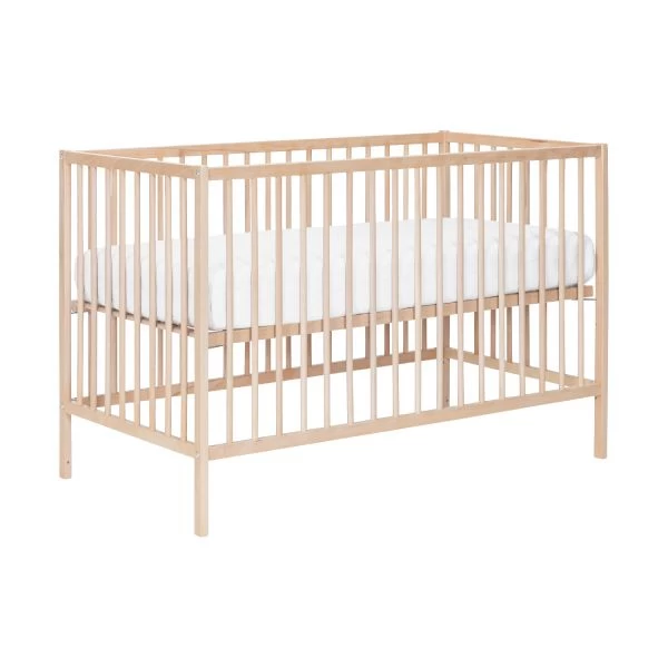Puck Raw Babybed Beuken Natural 60 X 120 Cm 3 Puck Raw Babybed Beuken Natural 60 X 120 Cm