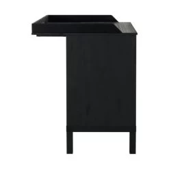 Kidsmill Pure Wood Bladvergroter Zwart Geborsteld -Kinderproducten pure wood zwart commode bladvergroter 2 f417