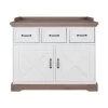 Kidsmill Savigno Commode Grijs Met Kruis -Kinderproducten savigno grijs kruis commode 2 1 4b35
