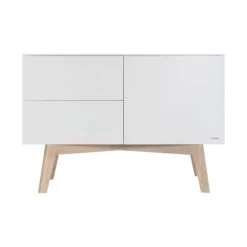 Kidsmill Sixties Commode Wit Mat / Naturel