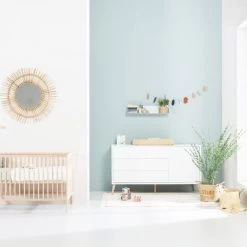 Europe Baby Sterre / Raw Babykamer Wit | Bed 60 X 120 Cm + Commode