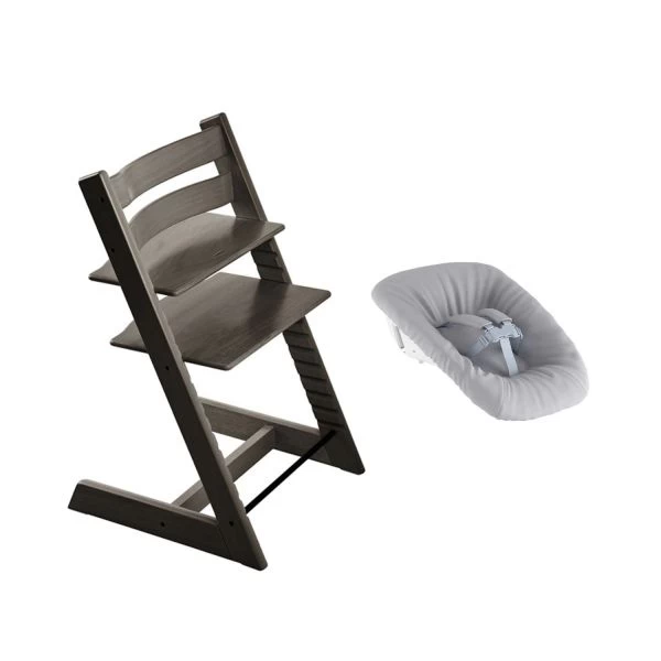 Stokke® Tripp Trapp® Hazy Grey Incl. Newborn Set™ 3 Stokke® Tripp Trapp® Hazy Grey Incl. Newborn Set™